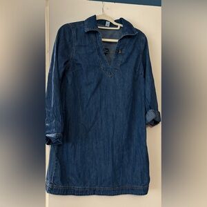 Old Navy Blue Denim Tunic Dress